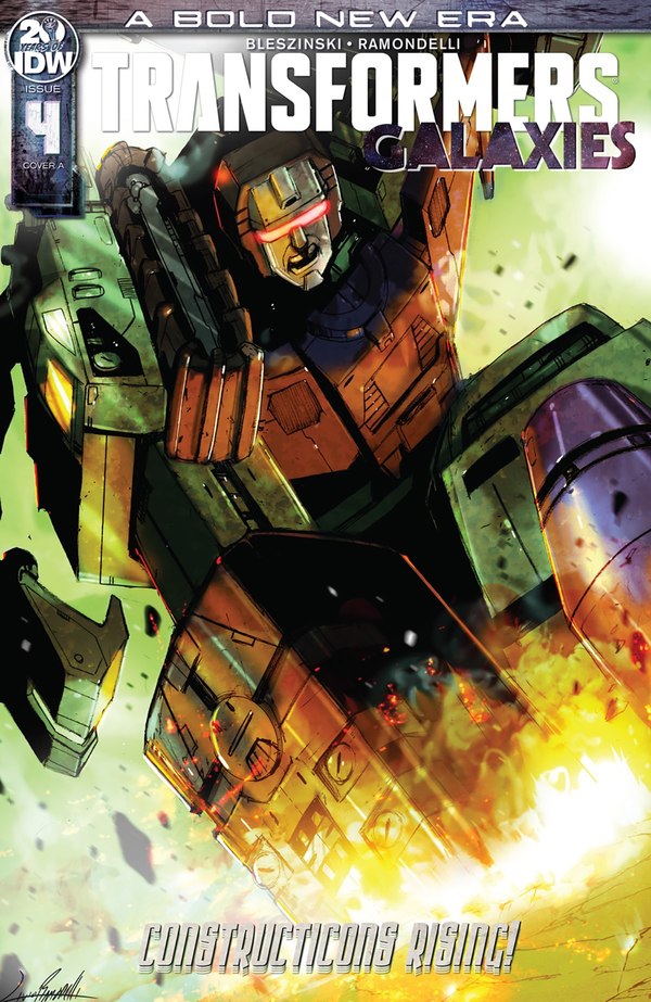 Transformers Galaxies 4 Comic Book Preview   Constructicons Rising  (1 of 4)